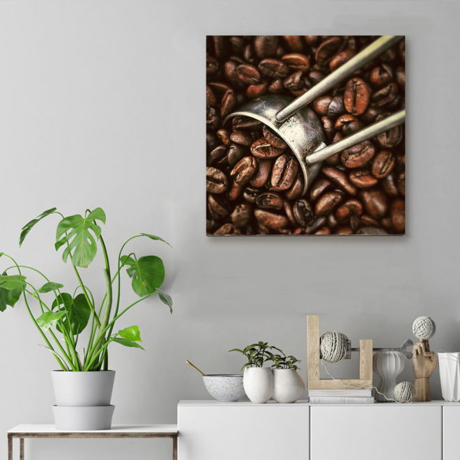 tablou canvas Coffee Beans FCO 002 mockup