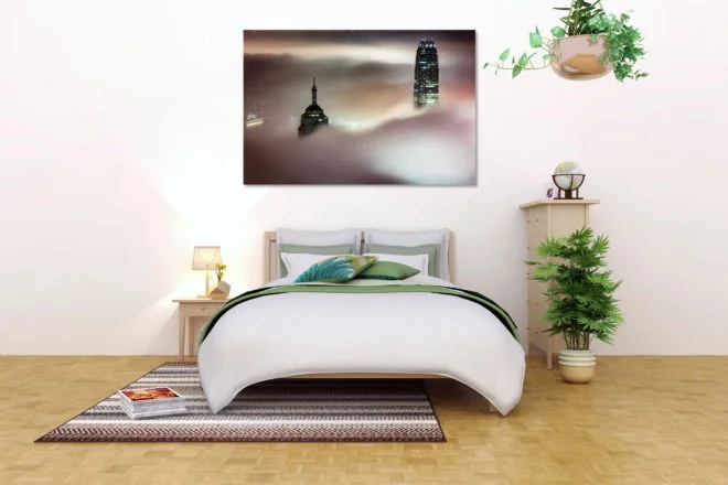 tablou canvas Above the fog UNL 013 mockup 1