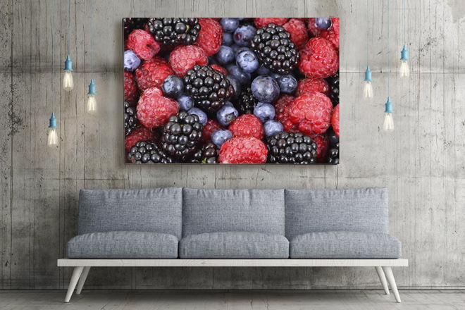 tablou canvas Berries FFR 005 mockup 1