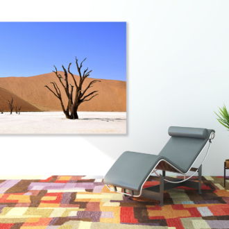 tablou canvas Desert trees NLS 020 mockup 1