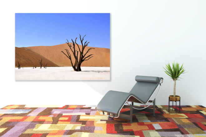 tablou canvas Desert trees NLS 020 mockup 1