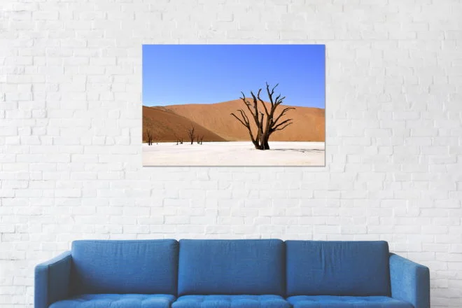 tablou canvas Desert trees NLS 020 mockup 2 1