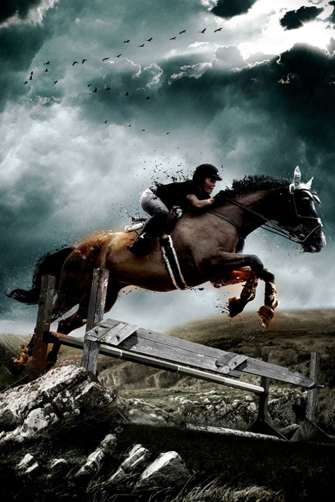 tablou canvas Horse Riding LPS 005 1