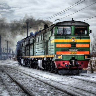 tablou canvas Locomotive TRL 002 1