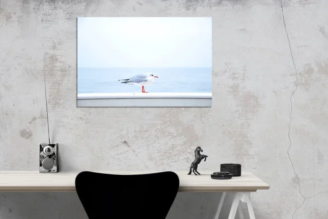 tablou canvas Lonely bird NBR 006 mockup 1