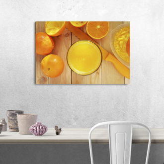 tablou canvas Orange Juice FDR 004 mockup 1