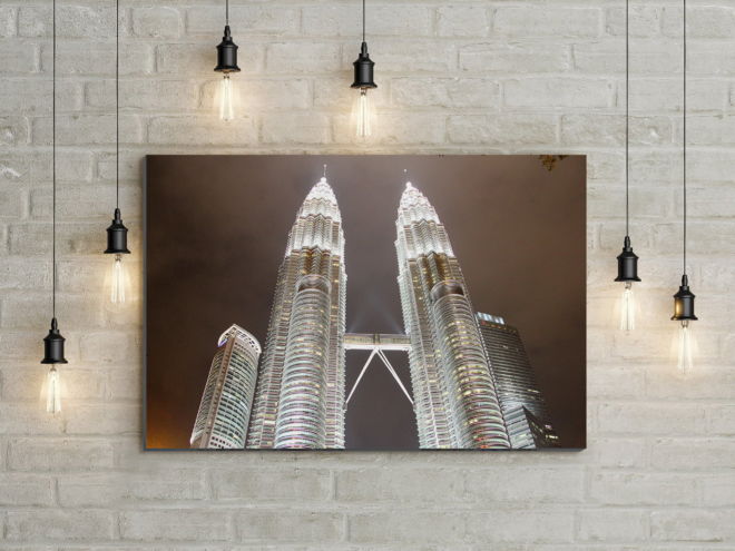 tablou canvas Petronas Towers UAR 003 mockup 1