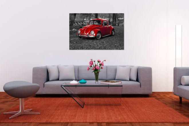 tablou canvas Red Beetle TOR 011 mockup 2 1