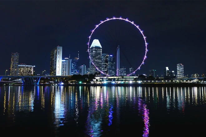 tablou canvas Singapore Flyer UNL 003 1