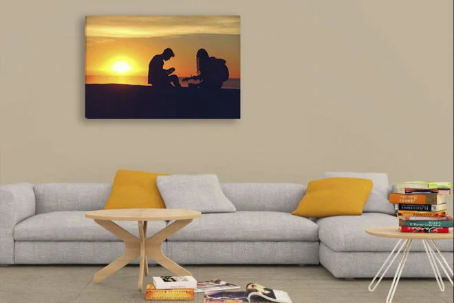 tablou canvas Sunrise Song LMU 006 mockup 1
