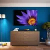 tablou canvas Violet water lily NFL 013 mockup 1