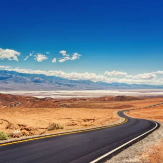 tablou canvas Winding road under the blue sky NLS 016 1