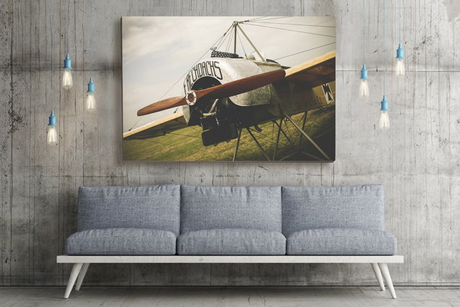 tablou canvas Wood Propeller TBA 001 mockup 1