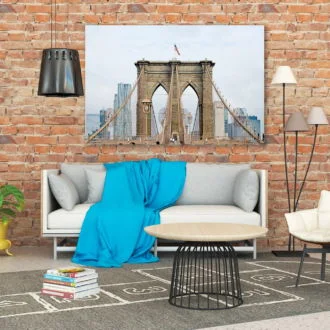 tablou canvas alergatori pe podul brooklyn UCC 007 mockup 2 1