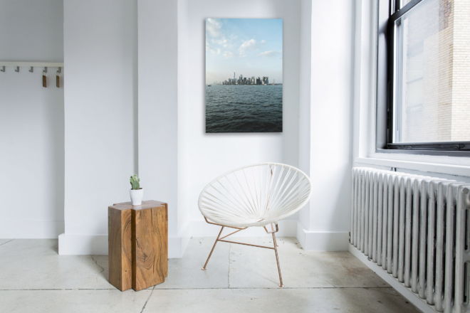 tablou canvas manhattan island vazuta de pe mare UNL 025 mockup 1