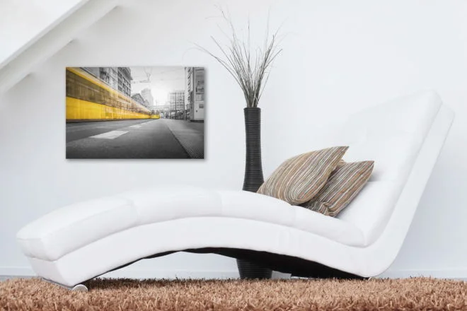 tablou canvas tramvaiele galbene din berlin UNL 031 mockup 2 1