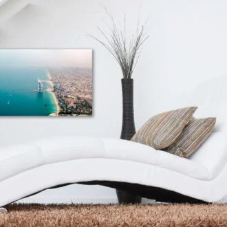 tablou canvas vedere aeriana cu burj al arab UNL 042 mockup 1