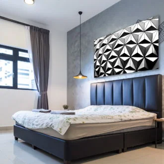 tablou canvas abstract alb negru ABWL 001 simulare2
