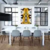 tablou canvas abstract graffiti AGRP 001 simulare