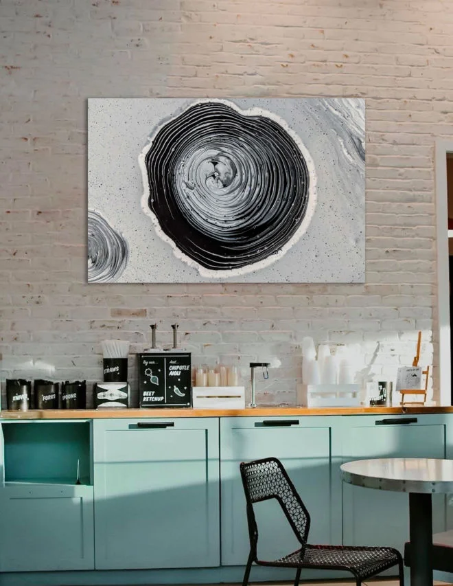 tablou canvas abstract alb negru ABWL 010 1 scaled