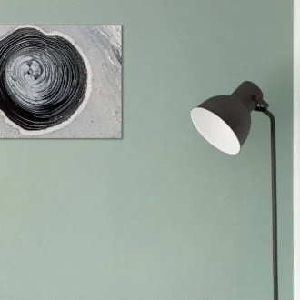 tablou canvas abstract alb negru ABWL 010 simulare