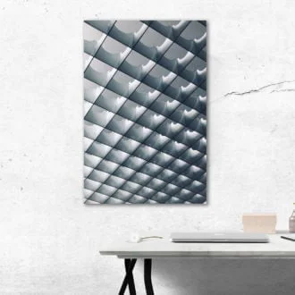 tablou canvas abstract alb negru ABWP 004 simulare2