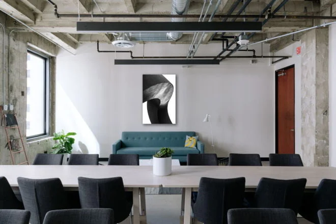 tablou canvas abstract alb negru ABWP 007 simulare3