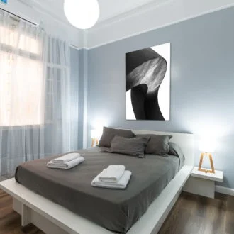 tablou canvas abstract alb negru ABWP 007 simulare5