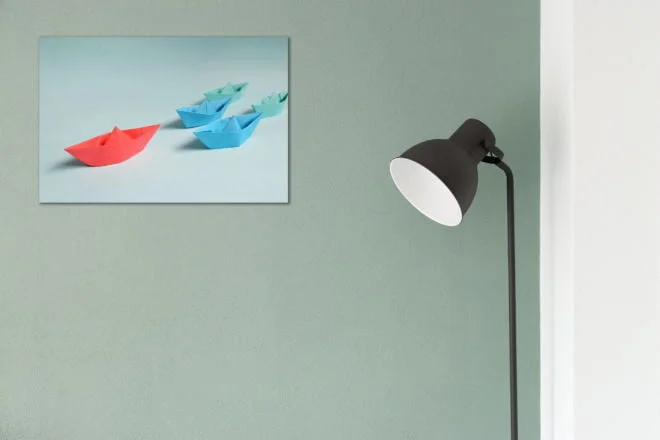 tablou canvas abstract culori ACOL 011 simulare