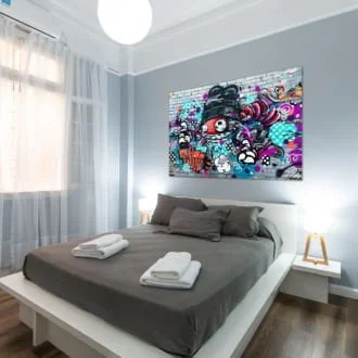 tablou canvas abstract graffiti AGRL 005 simulare2