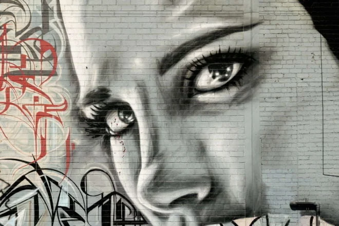 tablou canvas abstract graffiti AGRL 011