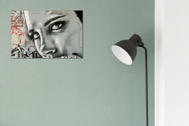 tablou canvas abstract graffiti AGRL 011 simulare