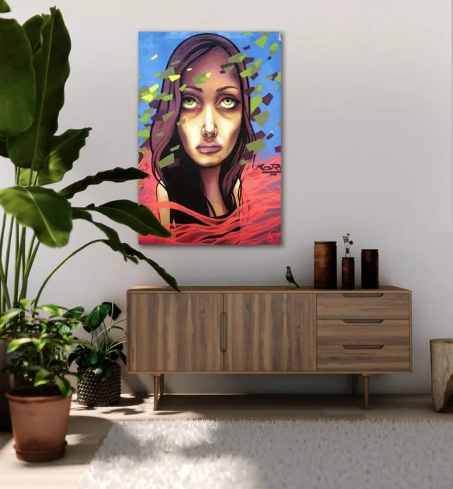 tablou canvas abstract graffiti AGRP 004 1