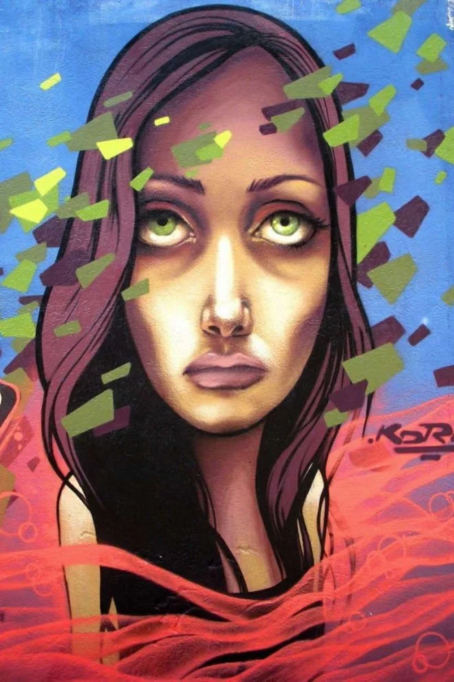 tablou canvas abstract graffiti AGRP 004