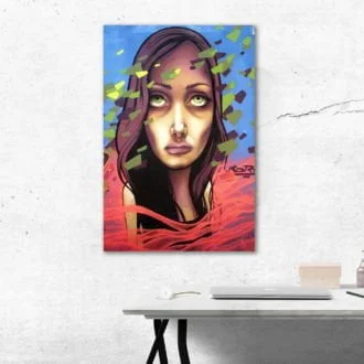 tablou canvas abstract graffiti AGRP 004 simulare2