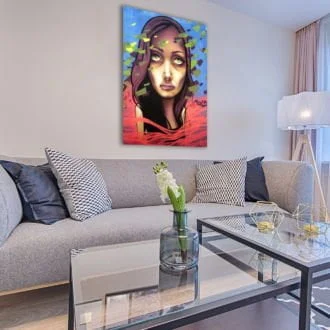 tablou canvas abstract graffiti AGRP 004 simulare4